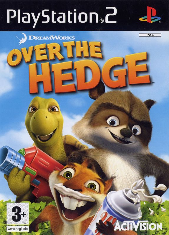 Over the Hedge box art for Playstation 2